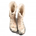 TMA EYES Long Washed Contrast-Stitch Lace Eyes Side Zipper Women's Boots TMA EYES Long Washed Contrast-Stitch Lace Eyes Side Zipper Women's Boots